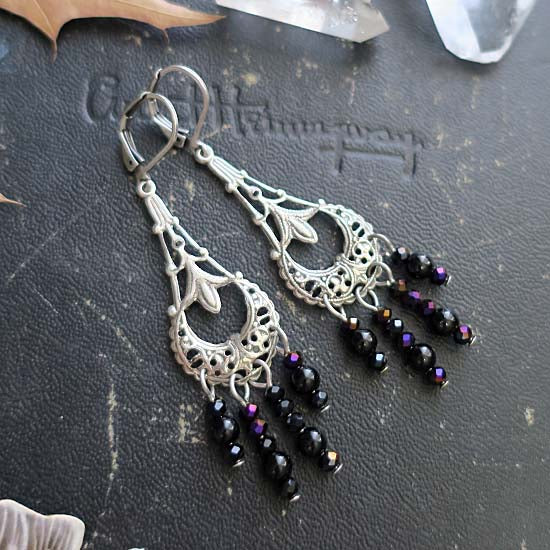 MOON MAIDEN Earrings - Galaxy