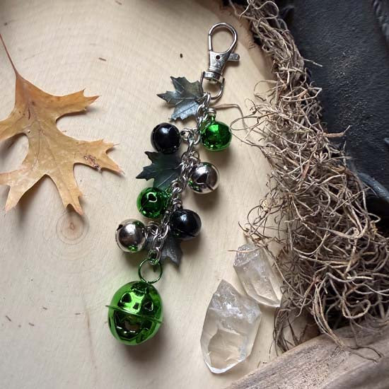 GARB CHARM - Green Jack O Lantern
