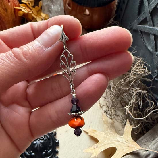 HALLOWEEN ELEGANCE Necklace & Earring Set