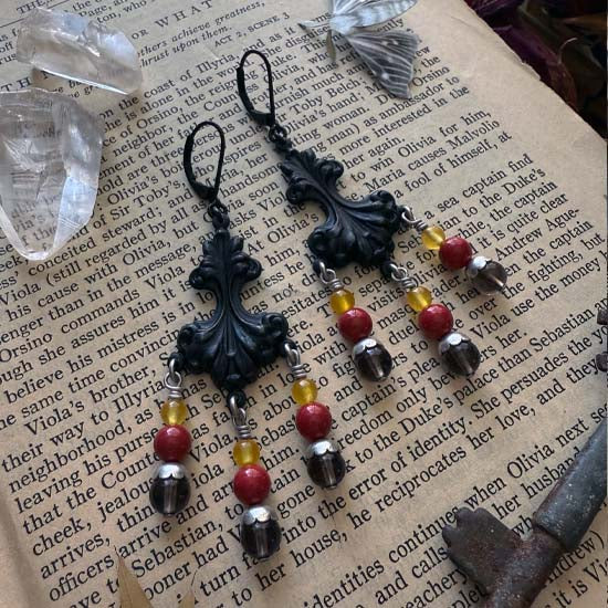 HECATE'S SACRED FLAME Earrings