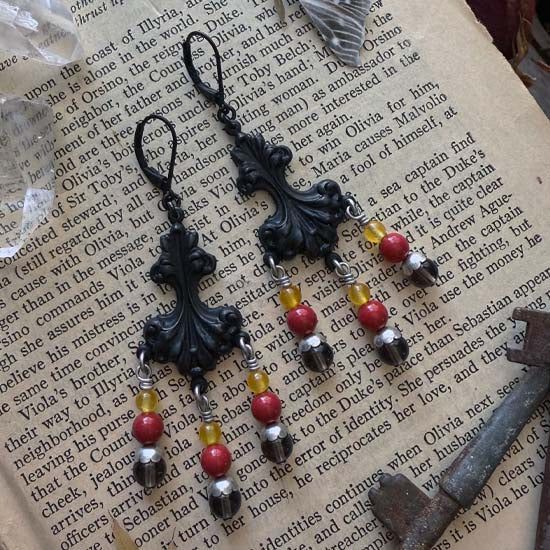 HECATE'S SACRED FLAME Earrings