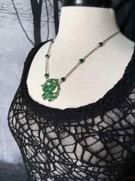 IRELAND Necklace - antique silver B