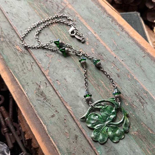 IRELAND Necklace - antique silver B