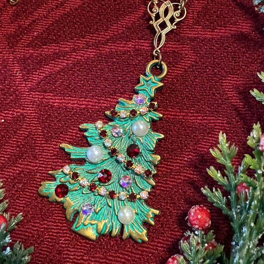 JEWELED TREE Necklace A