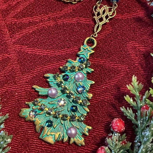 JEWELED TREE Necklace B