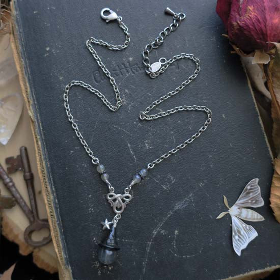 "Labradorite Witch" Necklace