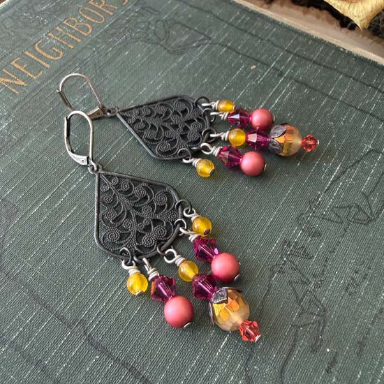 LOTUS SUNSET Earrings