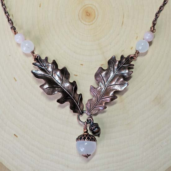 Love Oak Necklace, Bracelet & Earring Set