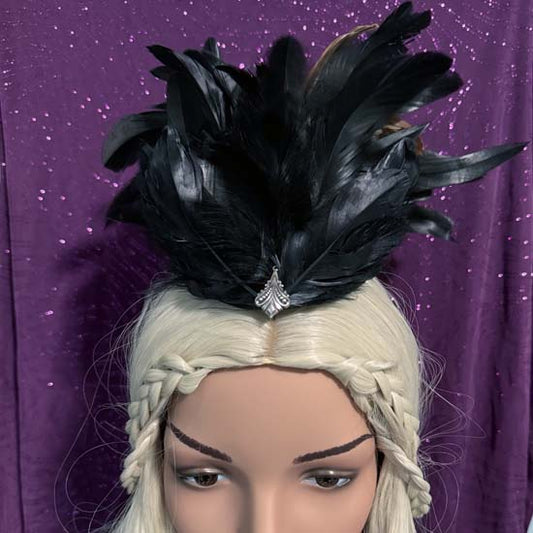 MANE EVENT Fascinator - Crow Maiden