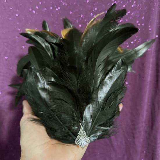 MANE EVENT Fascinator - Crow Maiden