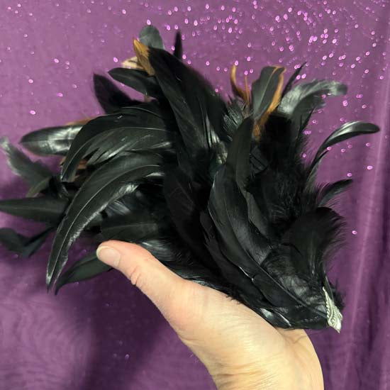 MANE EVENT Fascinator - Crow Maiden