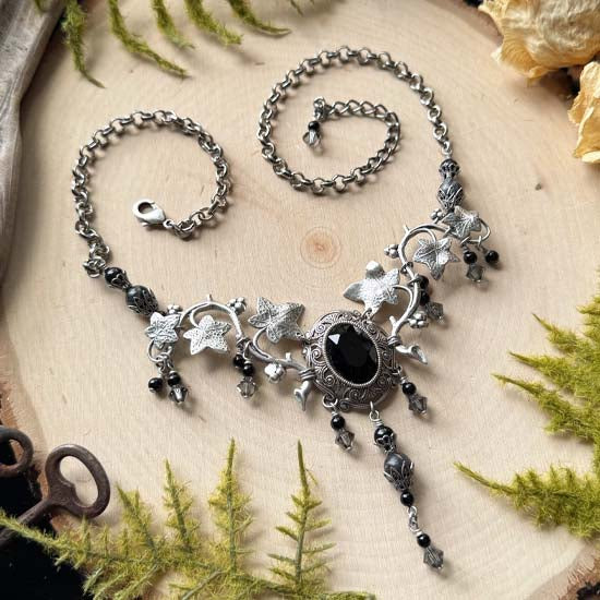 NIGHT FAE Necklace - antique silver