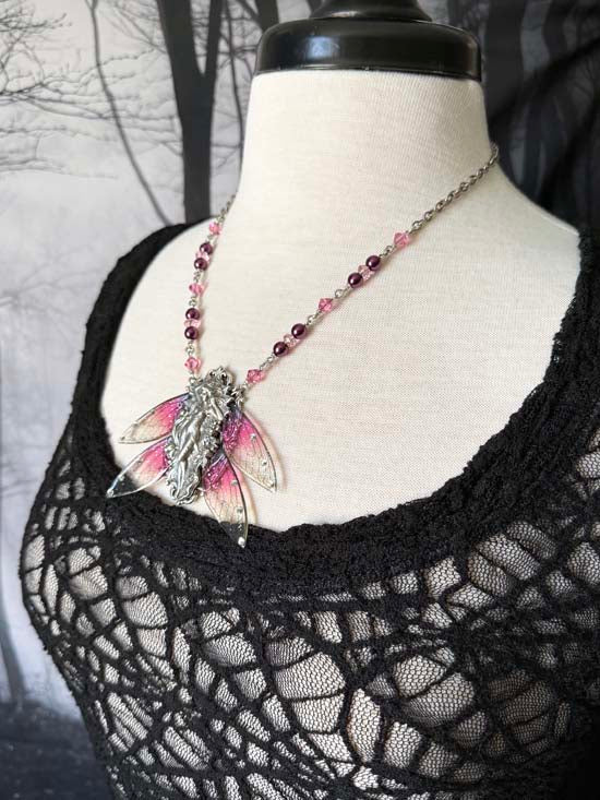 Magical Wings Necklace - Peony Fey