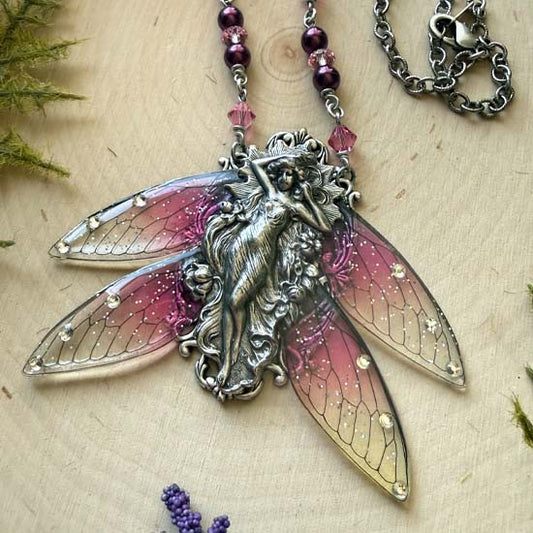 Magical Wings Necklace - Peony Fey