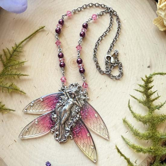 Magical Wings Necklace - Peony Fey