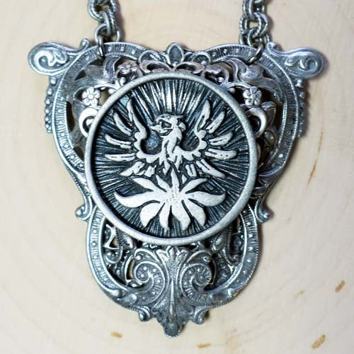 Phoenix Shield Necklace