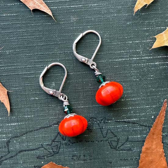 Pumpkin Patch Earrings