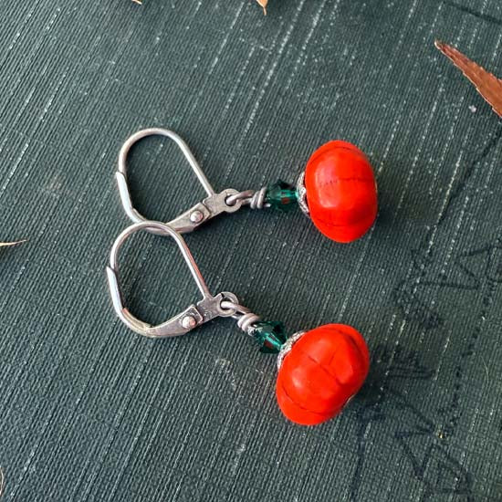 Pumpkin Patch Earrings