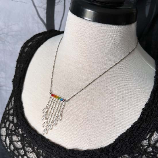 RAINBOWS IN THE RAIN Necklace
