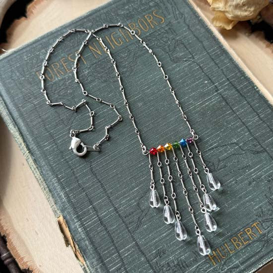 RAINBOWS IN THE RAIN Necklace