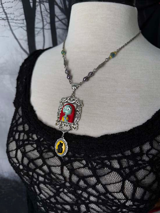 SALLY Necklace - antique silver