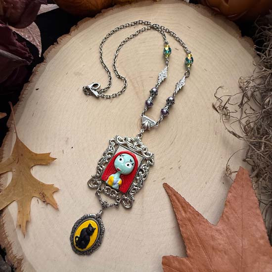 SALLY Necklace - antique silver