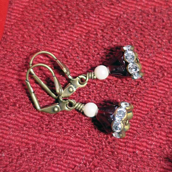 Santa Hat Earrings