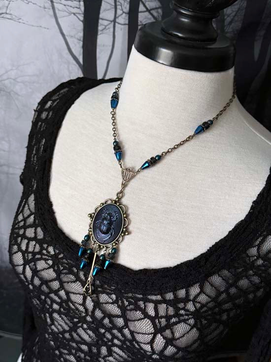 SCARAB BEETLE Necklace