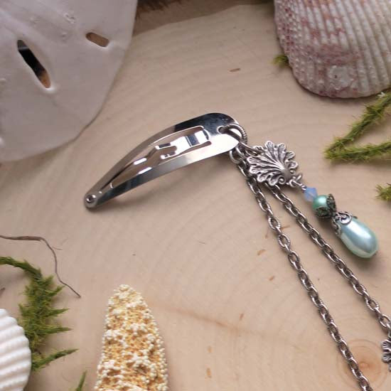 SEAFOAM DREAMS - Hair Clip