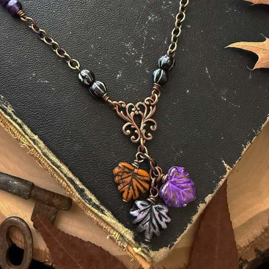 SLEEPY HOLLOW Necklace - antique copper