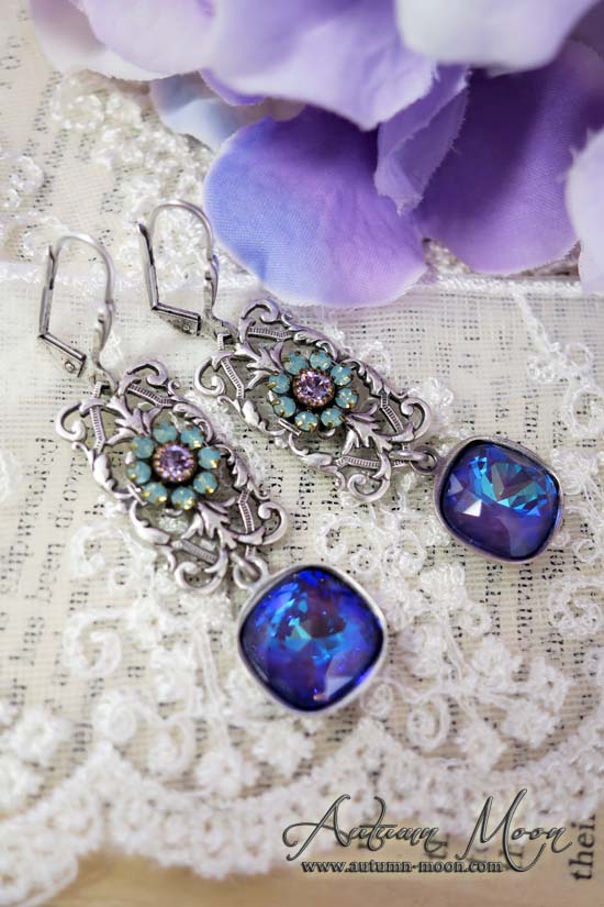 Regency Romance - Spring Hydrangea Earrings