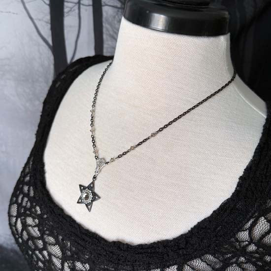 STORM STAR Necklace - black