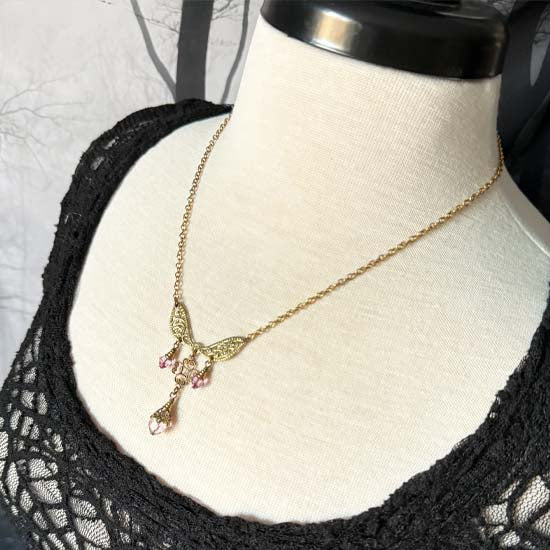 SUGAR FAE Necklace - antique brass