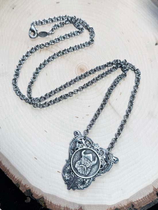 VIKING Shield Necklace