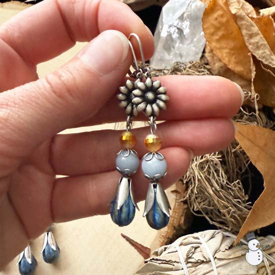 WINTER GARDEN Necklace and Earring Set