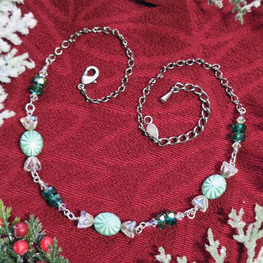 Old Fashioned Christmas Candy - Wintergreen - Necklace