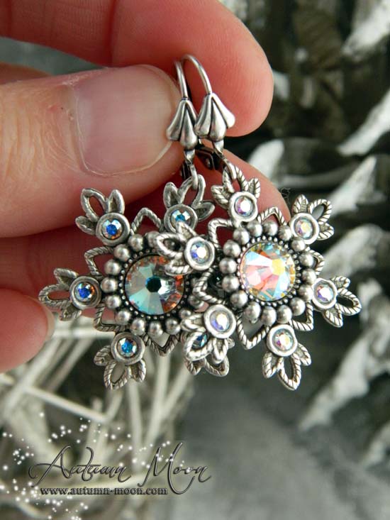 Flurries Collection - Winter Sparkle Earrings