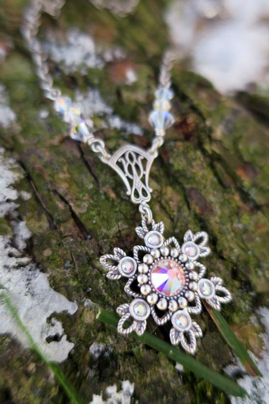 Flurries Collection - Winter Sparkle Necklace