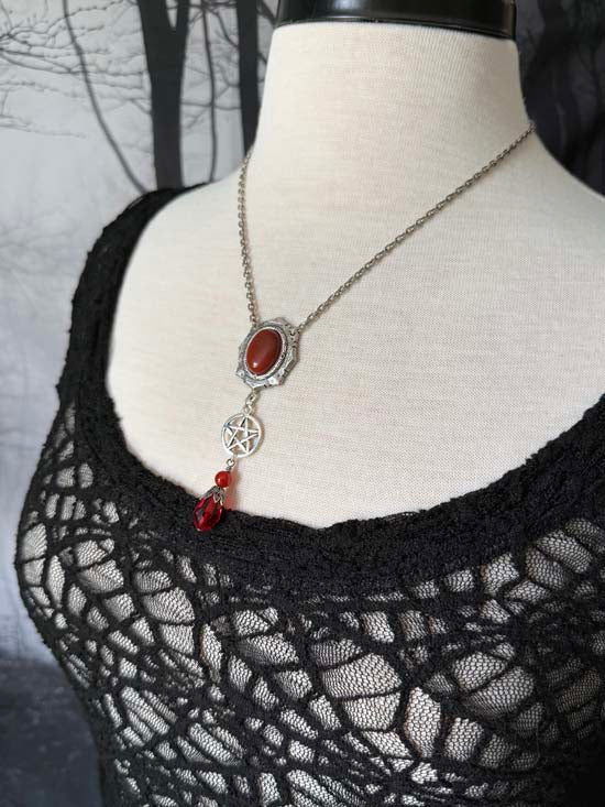 WITCH'S AMULET Necklace - Carnelian