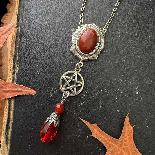 WITCH'S AMULET Necklace - Carnelian