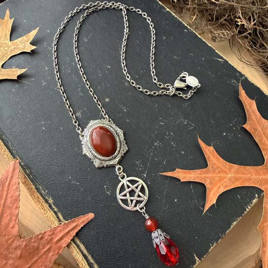 WITCH'S AMULET Necklace - Carnelian