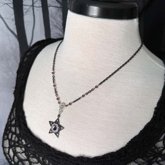 STAR WITCH Necklace - black