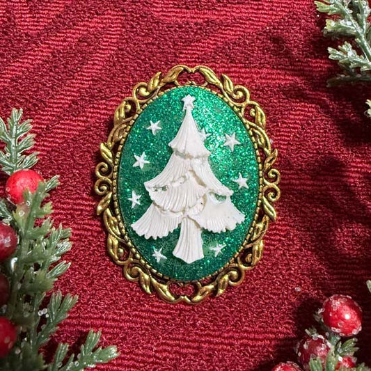 HOLIDAY TREE - Brooch