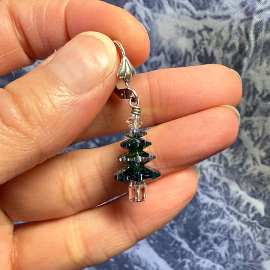 CHRISTMAS TREE Earrings A