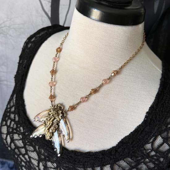 Magical Wings Necklace - Zorya, Goddess of Dawn